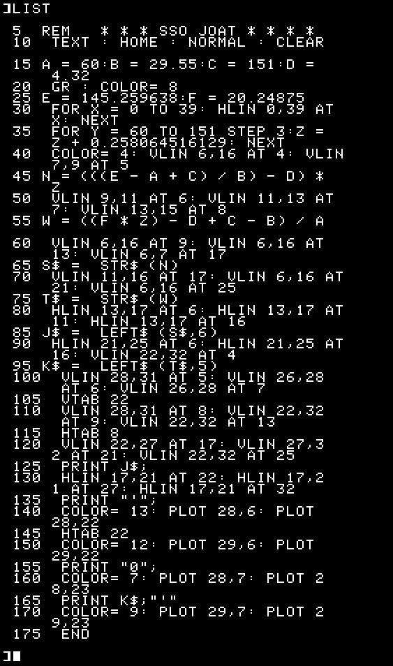 List Screen-shot