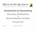 Intro to Geocaching