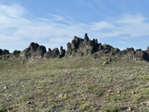 Just some random rocks on a ridge – photo by Ladybug Kids