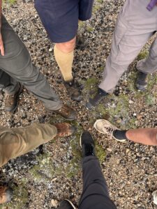 Channeling BirkenstockReport on our first summit! Also, the trip was 0/10 Birkenstock friendly – photo by rb127126